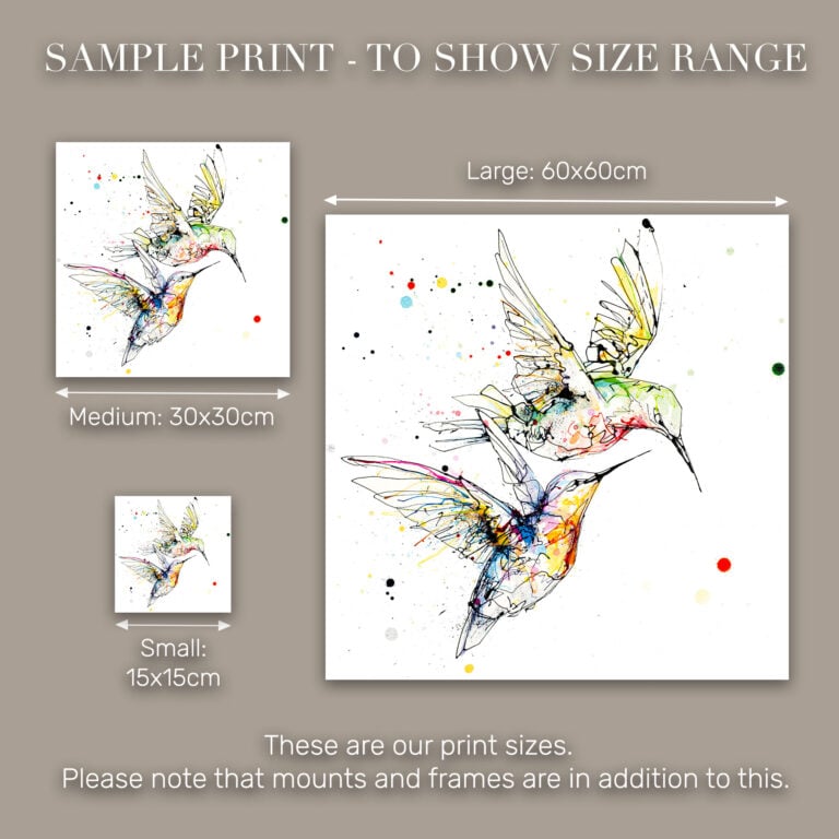 Circling - Hummingbird Print - Image 10
