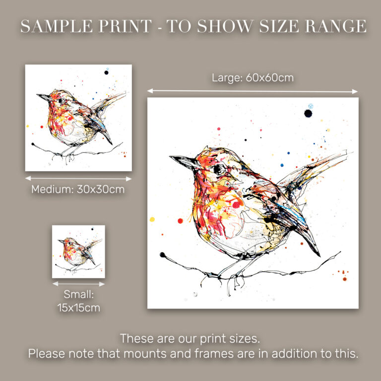 Peekaboo - Robin Print - Image 10