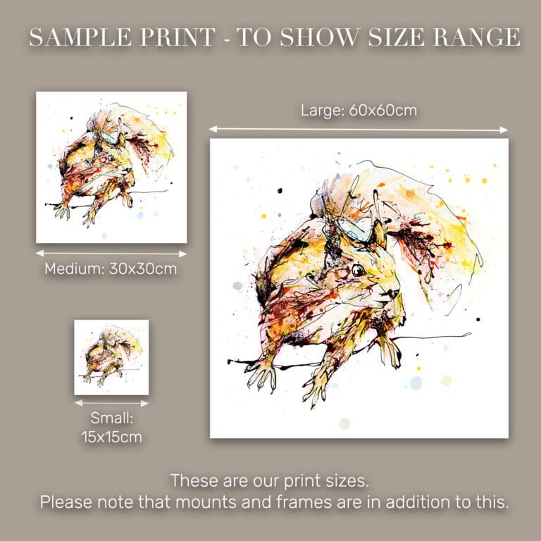 Get Set, Go! - Red Squirrel Print - Image 10