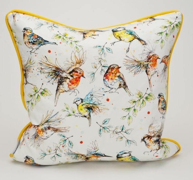 Robin Cushion Cover - Image 2