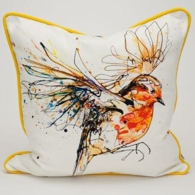 Hand made Custom Robin Cushion