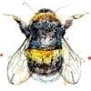 bee art print