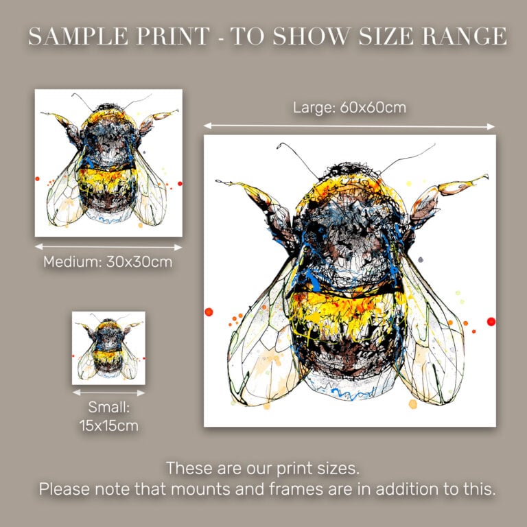 Buzz - Bumble Bee Print - Image 10