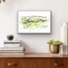 From the 15th shown framed in situ