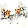 robin print by kathryn callaghan