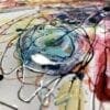 Embellished Surface Detail of Wind Beneath My Wings Paper Fine Art Print