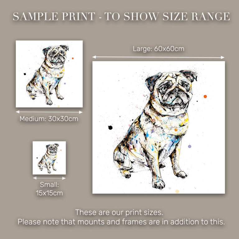 Anticipation - Pug Print - Image 10
