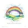 Under the Same Rainbow - Rainbow Print with Size and Presentation Options - Image 14