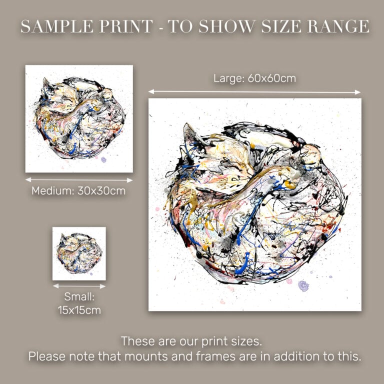 Catnap - Sleepy Cat Print - Image 10