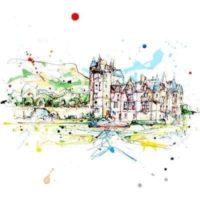 belfast castle print