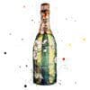 Belle Epoque Champagne Paper Giclee Fine Art Print