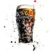 The Black Stuff Guinness Stout Pint Paper Giclee Fine Art Print