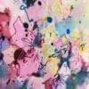 detail of blossom print