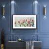 When Dreams Come True Tulips Paper Giclee Floral Fine Art Panoramic Print in Situ