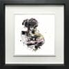 Mother and Child in Deluxe Black Frame