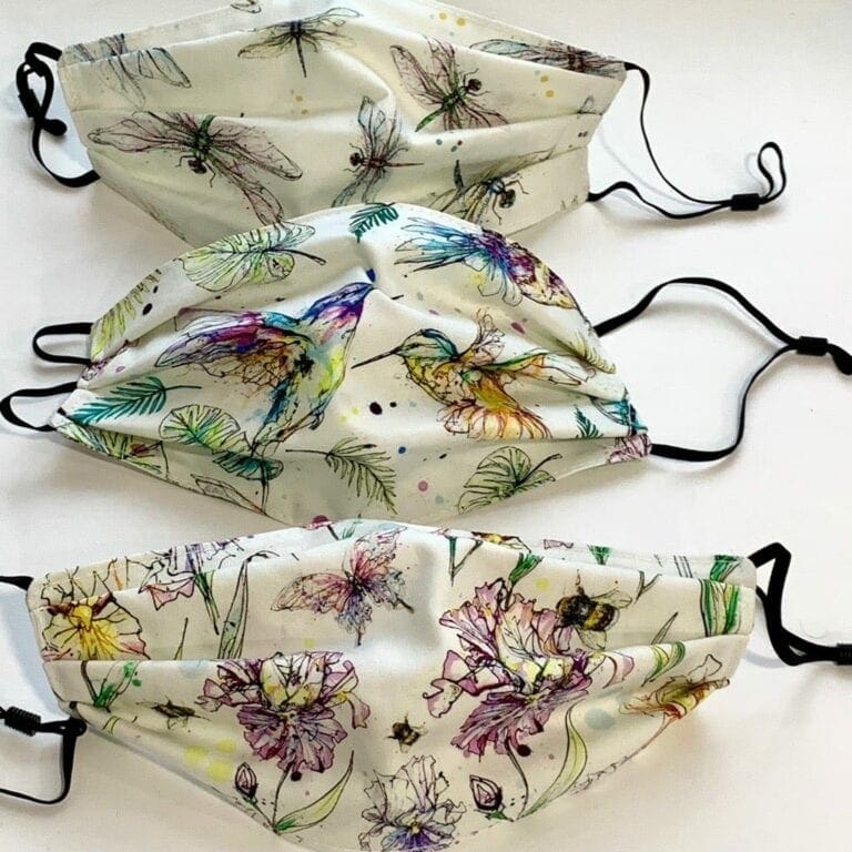 Set of Three Face Coverings