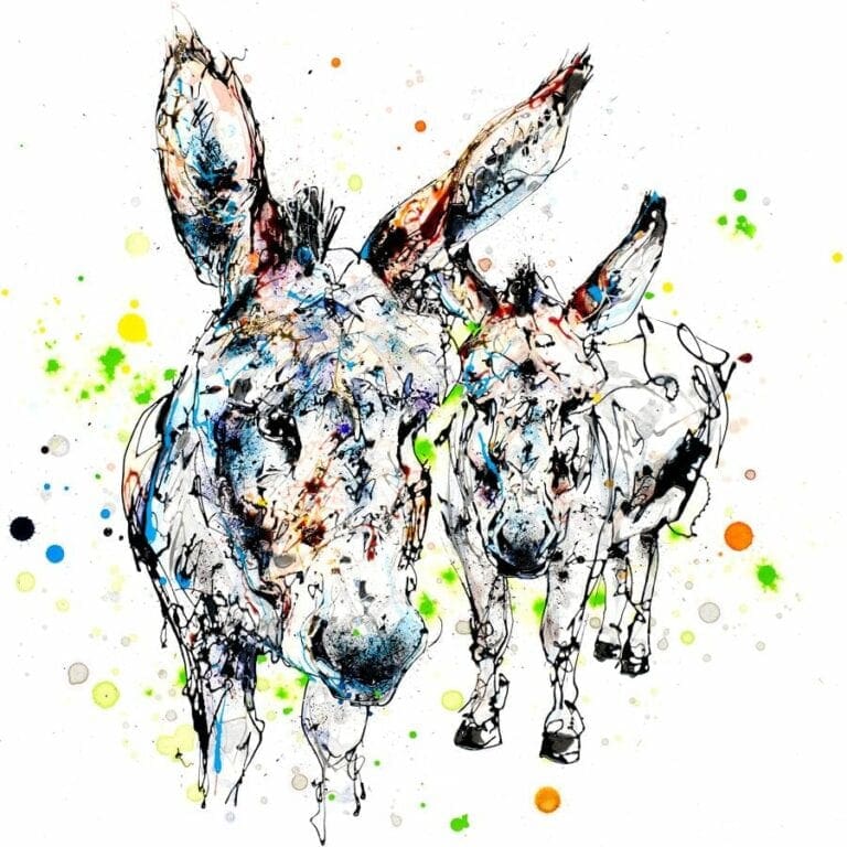 donkey print