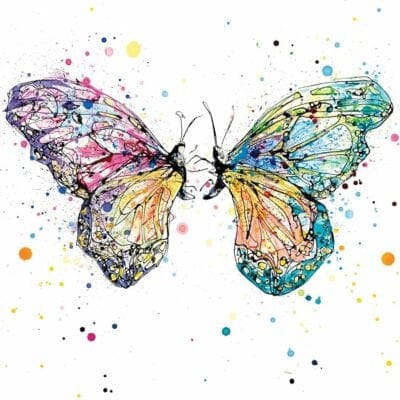 butterflies print