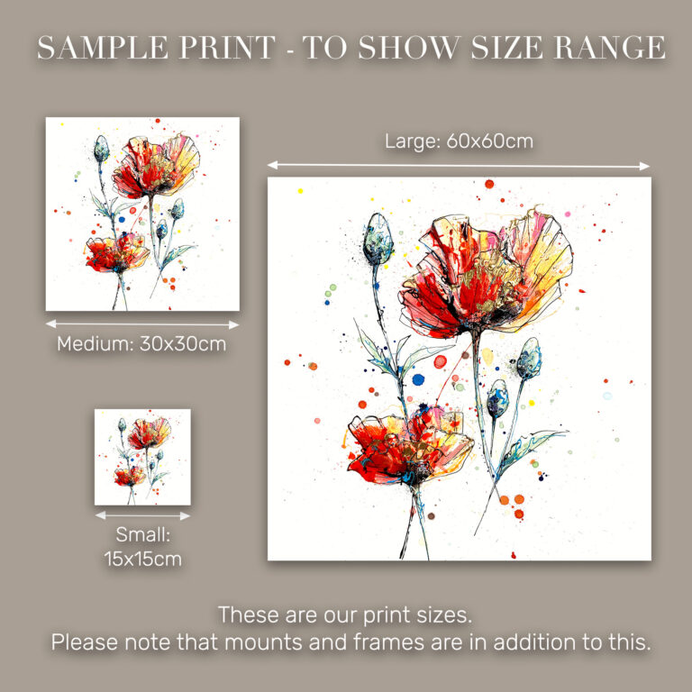 Sunburst - Poppy Flower Print - Image 10