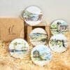 Northern Ireland Coasters by Kathryn Callaghan