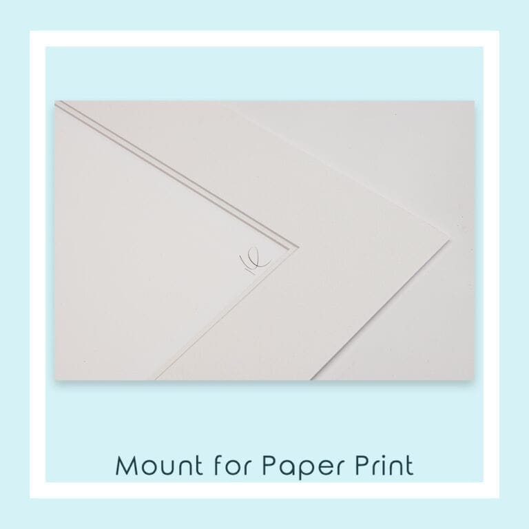 Mount for Paper Prints