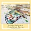 Embellished Detail of Freedom Canvas Print