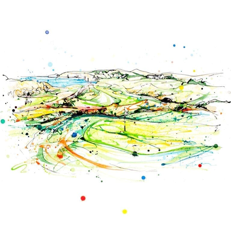 royal portrush golf club print