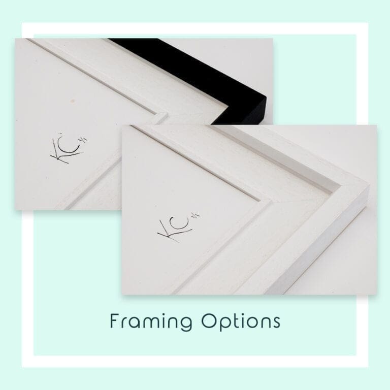 Framing Options for Garden Party Canvas Prints