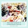 Embellished Detail of Reflections Canvas Print
