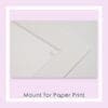 Mount Board used for Paper Prints of Completely Yours Hummingbirds Fine Art Print