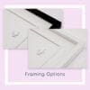 Framing Options for Canvas and Embellished Canvas Prints of Completely Yours