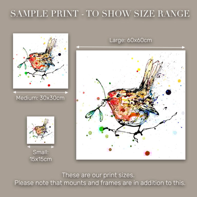 Mistletoe - Robin Print - Image 10