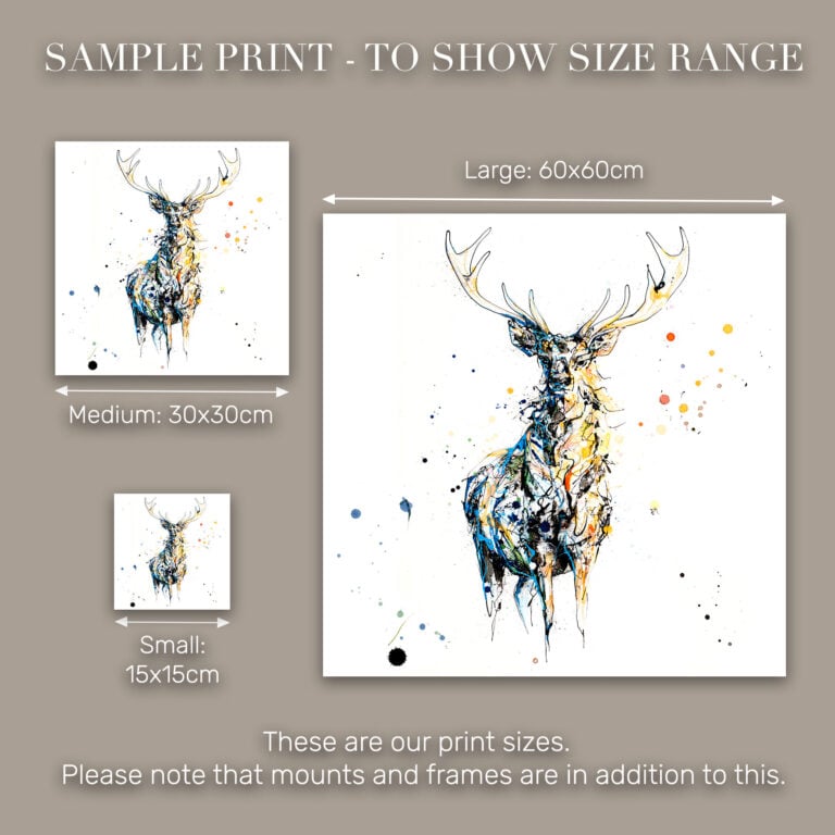 Nightfall - Stag Print - Image 10