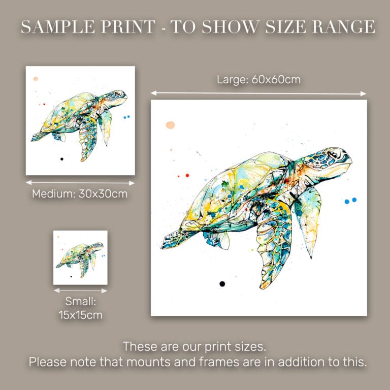 Tranquil - Sea Turtle Print - Image 10