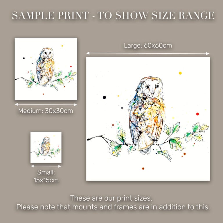 Curio - Barn Owl Print - Image 10