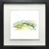 Gold 9th Hole Royal County Down Print in Deluxe Black Frame