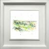 Calamity Corner Royal Portrush Golf Club Landscape shown in Deluxe White Frame