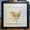 Sunrise, an original wren painting by Kathryn Callaghan