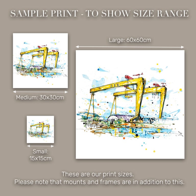 Belfast Docks - Northern Ireland Print - Image 10