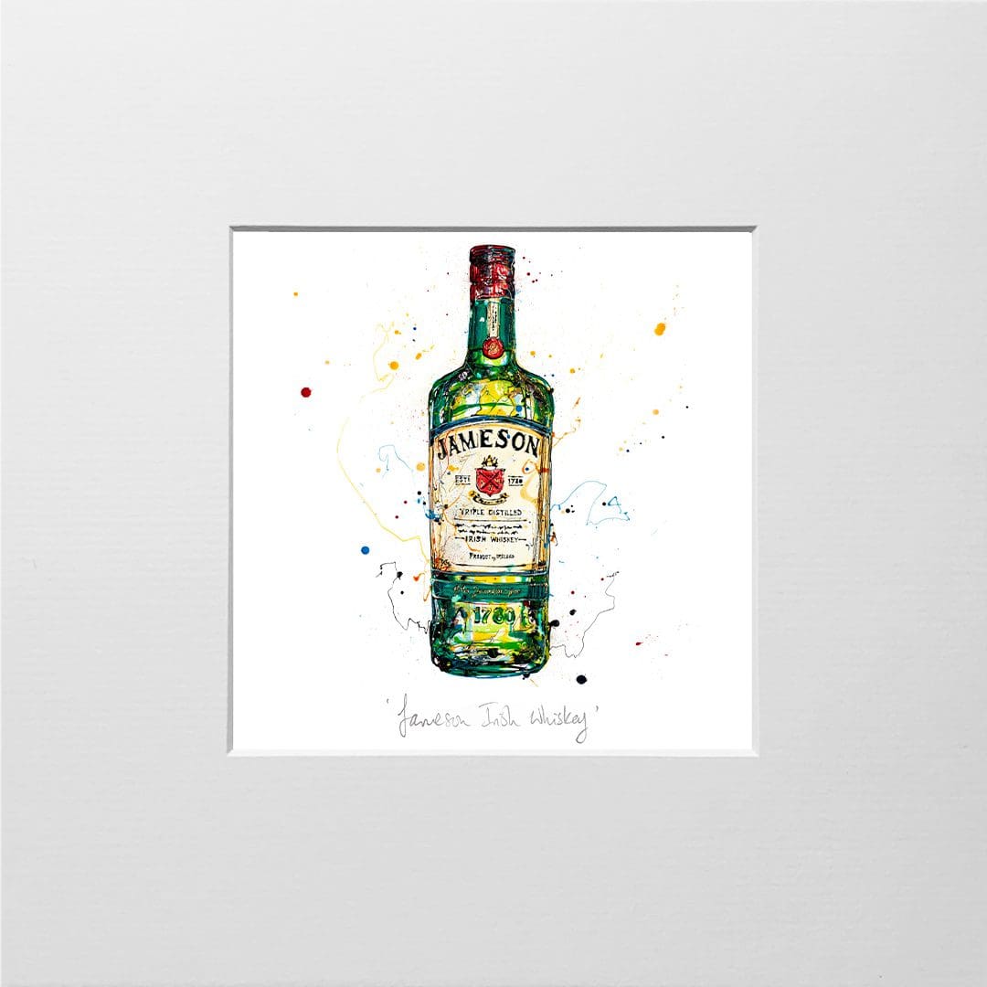 Jameson Irish Whiskey Print with Size and Presentation Options by Kathryn  Callaghan