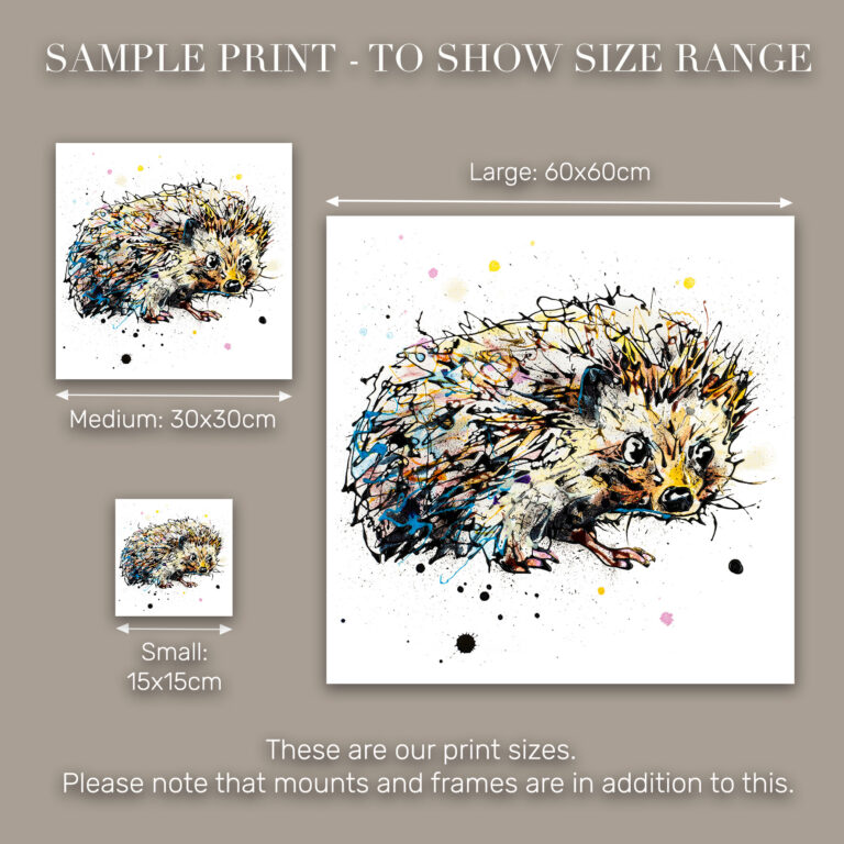 Tiny Steps - Hedgehog Print - Image 10