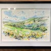 An original landscape painting by Kathryn Callaghan featuring Glens of Antrim, Northern Ireland.