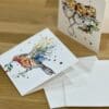 Eco-Friendly Robin & Festive Mice Christmas Card Pack - "I'm Home" & "Three Amigos" - Image 4