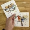 Eco-Friendly Robin & Festive Mice Christmas Card Pack - "I'm Home" & "Three Amigos" - Image 7