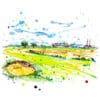 The 18th, Royal Dublin - Golf Print with Size and Presentation Options