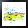 The 18th, Royal Dublin - Golf Print with Size and Presentation Options - Image 2