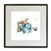 Medium mounted and framed Master Swing