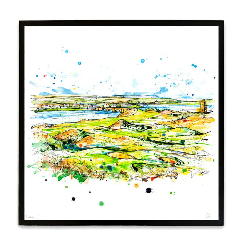 lahinch large framed print