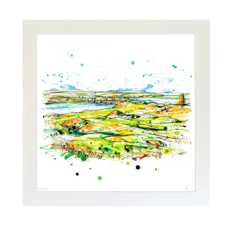 lahinch large mounted print