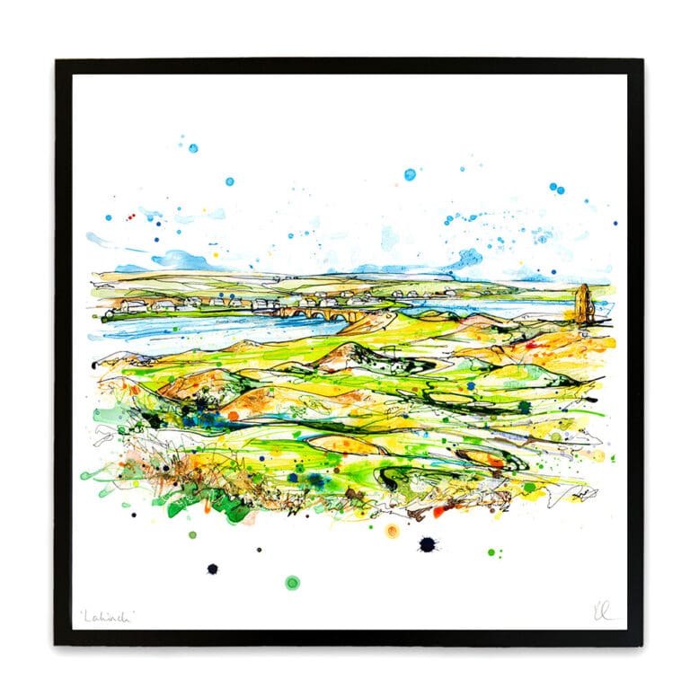 lahinch medium framed print